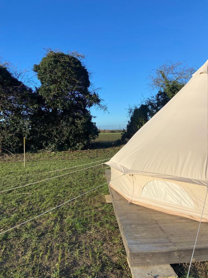 Fen Meadows Glamping - Luxury Cabins And Bell Tents Cambridge  Exteriör bild