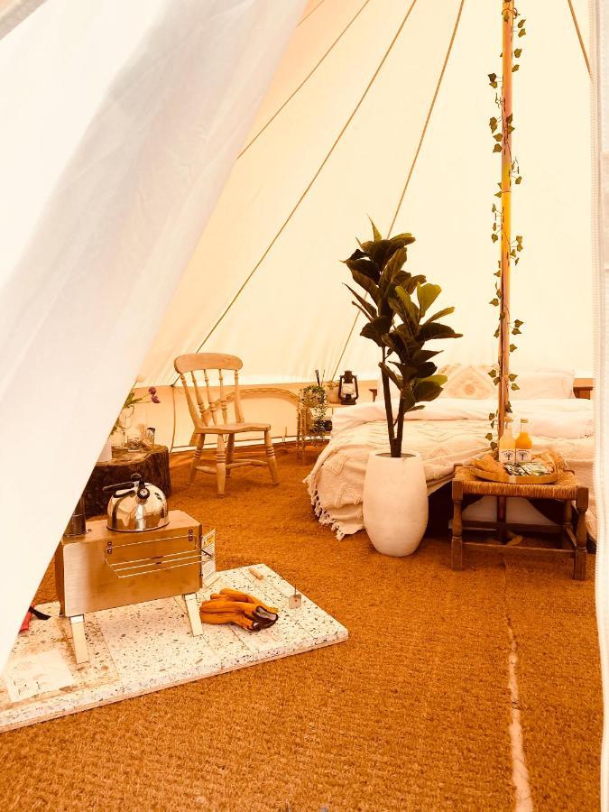Fen Meadows Glamping - Luxury Cabins And Bell Tents Cambridge  Exteriör bild